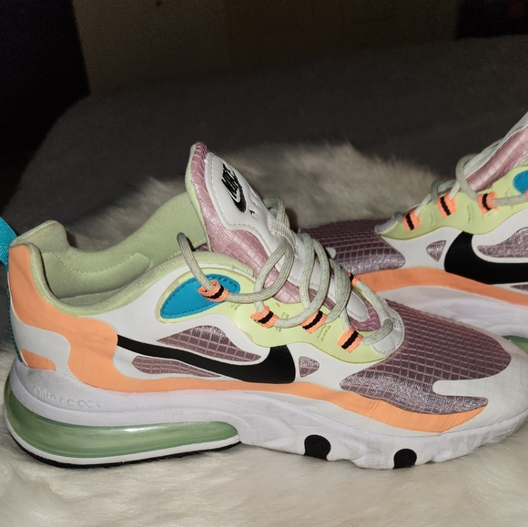Nike Air Max 270 React SE LIGHT ARTIC PINK - Picture 5 of 7
